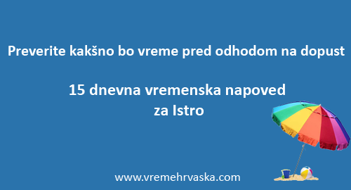 vreme Istra